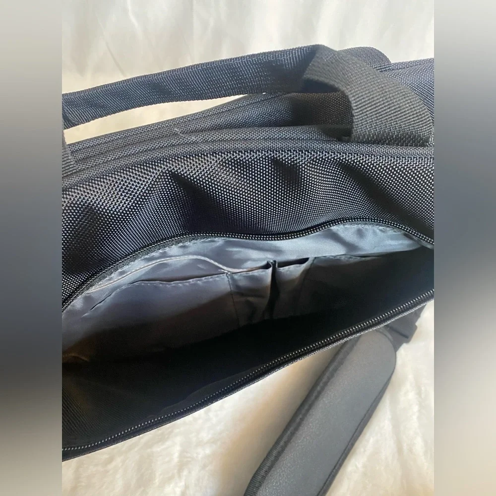 Golden Pacific black laptop bag